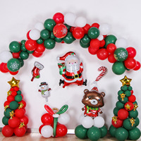 Vente chaude 2024 Kit de décorations de Noël Ballons de fête de Noël fournitures de décoration