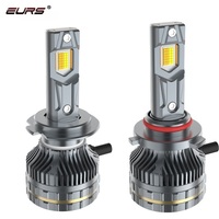 Phare LED de voiture haute puissance EURS 150W, trois couleurs réglables H4/H7/9005, faisceau Hi/Lo, faisceau haute concentration, ampoule de phare automobile