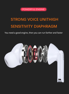 Tai nghe <span class=keywords><strong>Bluetooth</strong></span> không dây loại C ZK-J15 Tai nghe nhét tai trong tai 200mAh Tai nghe chơi game chạy bộ thể thao dành cho lớp học trực tuyến Du lịch tại nhà Văn phòng - Product Image 4