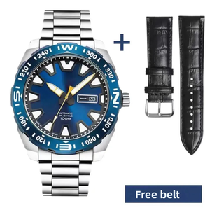 No. Reloj Deportivo Automático Mecánico para Hombre, Modelo Water Ghost, con Doble Calendario, Estilo Ejecutivo, SRPD63K1 - Product Image 5