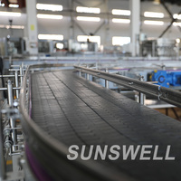 Machine automatique de soufflage, de remplissage et de bouchage à grande vitesse pour usine d'eau