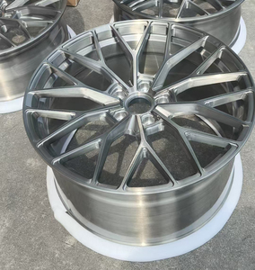 Jantes forgées grises brossées 19 20 21 22 pouces <span class=keywords><strong>5</strong></span> trous, roues légères pour <span class=keywords><strong>Tesla</strong></span> Lexus Genesis Ferrari Audi Porsche - Product Image 5