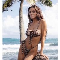 2024 Op Maat Gemaakte String Micro Bikini's Strandkleding Bikini Set Sexy Dames