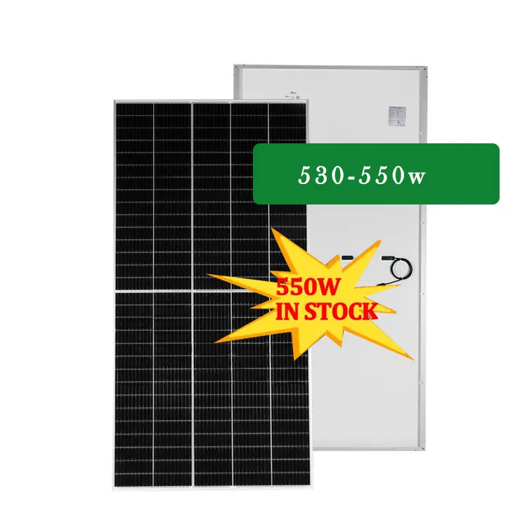 Tier-1 21,3% hoch effizientes Solar panel 530W 540W 545W 550W Solar panel Photovoltaik modul