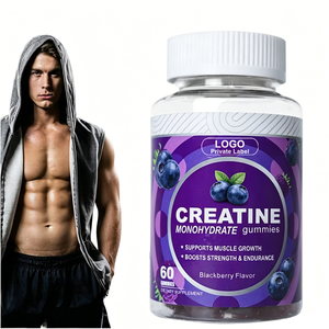 Sugar-Free Muscle Energy Boost <b>Creatine</b> Gummies Vegan & Low Fat <b>Creatine</b> Gummies for Enhance Performance - Product Image 1