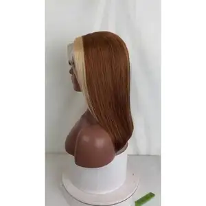30 inch 1b/blonde 30 inch 1b/blonde short colored straight 20 inch perruque full lace hd wigs human hair