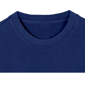 Camiseta de Manga Corta con Cuello Redondo, Estilo Urbano, Ecológica, Transpirable, para Mujer, Tejido de Punto con Relieve, Orgánica - Product Image 2