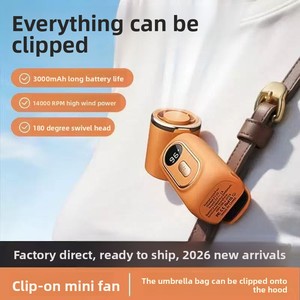 Nuevo Mini Ventilador Portátil de Alta Velocidad 2026 con Control de Velocidad Continuo, 100 Niveles, Potente Ventilador para Exteriores - Product Image 4
