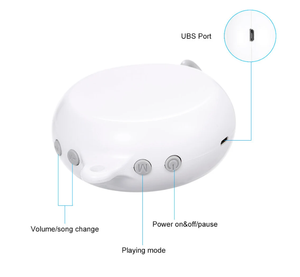 婴儿床移动音乐盒带sd卡和遥控婴儿移动音乐盒旋转音乐机构移动旋转运动 - Product Image 2