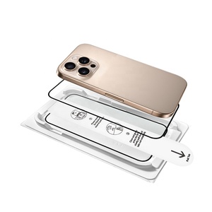 Tái Sử Dụng Loại Bỏ Bụi Bong Bóng Miễn Phí Applicator Riêng Tư Tempered Glass 2.5D 9H Dễ Dàng Cài Đặt Bảo Vệ Màn Hình Cho Iphone 17 16 Pro - Product Image 4