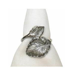 Nouveau style de rond de serviette Offre Spéciale en forme de spirale en métal bouton de serviette réglage d'hôtel vaisselle dernier design anneau de repas Vente en gros - Product Image 3