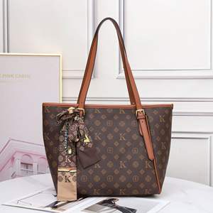 디자이너 유명 브랜드 럭셔리 핸드백 여성용 하이 퀄리티 토트백 지퍼 폐쇄 체인 장식 세련된 레이디 지갑 - Product Image 2