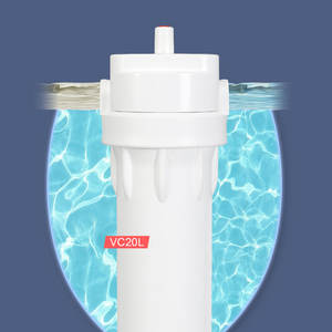 Filtro de <span class=keywords><strong>agua</strong></span> prefiltrante Easy Housing con cartucho de ducha, recipiente recargable, jarra, bloque de carbón mineral alcalino para <span class=keywords><strong>agua</strong></span> filtrada en el hogar - Product Image 3