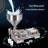 Machine de remplissage pneumatique horizontale de précision TEBAK - Équipement de remplissage adapté pour les produits chimiques quotidiens et les produits de nettoyage