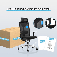 Chaise de bureau ergonomique pivotante noire moderne de haute qualité, certifiée EN1335-2, pour réception et télétravail – Offre promotionnelle