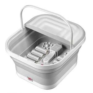 Masajeador de Pies Shiatsu Portátil, Plegable y Calefactado, Máquina de Pedicura Eléctrica, Baño de Pies con Masaje - Product Image 2