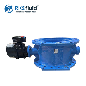 Vanne papillon double excentrique RKSfluid EN558 Série 14, IP67 DN700 PN25, à double bride, avec actionneur électrique, directement de l'usine - Product Image 3