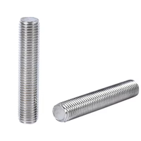Factory Custom Flange Pipe Full Thread Bolts M24M27M30 Fasteners Industrial High Strength Threaded Rod Stainless Steel
