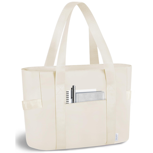 Sac pour ordinateur portable en toile avec fermeture à glissière Fabrication personnalisée pour le bureau, les voyages et l'utilisation quotidienne - Product Image 3