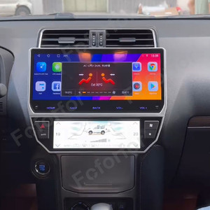 Radio de coche para Toyota Land Cruiser Prado 2018-2023 Pantalla de <span class=keywords><strong>Control</strong></span> de aire acondicionado Placa de clima unidad principal estéreo Carplay - Product Image 4