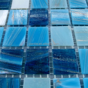 Nhà Máy Bán buôn nhà bếp backsplash Muối khảm phòng tắm mẫu thiết kế hồ bơi gạch thủy tinh 20mm x 4mm cho khảm - Product Image 4