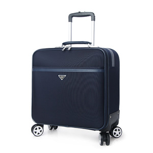 Juego de maletas Laulisdon de 2 piezas, maleta giratoria azul marino con cerradura para viajes de negocios y equipaje de mano. - Product Image 2