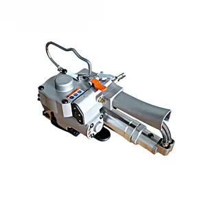 Máquina de encadernação para pet, máquina pneumática do pet da ferramenta semi automática XQD-19E para encadernação e empacotamento de aço/alumínio