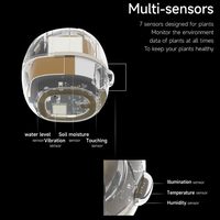 Pot Bunga Sensor Elektronik Digital Pintar dengan WIFI Desain Modern untuk Penggunaan di Rumah