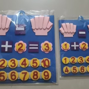 Treo cảm thấy số học tính toán treo cảm giác Hội Đồng Quản Trị cảm thấy bận rộn toán học giảng dạy đồ chơi - Product Image 6