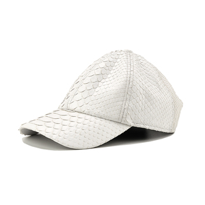 ZENOS Luxury Custom <b>Waterproof</b> 6-Panel Python Skin Baseball Cap Unique High-End Solid Color Sports Golf Travel <b>Hat</b> - Product Image 2