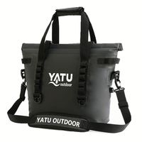Isolierter Kühltaschen-Rucksack, auslaufsicher, leichte Kühltasche mit Kühlfach für Mittagessen, Picknick, Wandern, Camping, Strand, Park