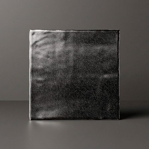 Piastrella Creta-13 Argento 13x13 Cm, Spessore 9 Mm, Finitura Lucida con Bordi Irregolari - Product Image 1