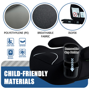 <span class=keywords><strong>Silla</strong></span> Elevadora Infantil <span class=keywords><strong>ISOFIX</strong></span> para Niños <span class=keywords><strong>de</strong></span> 125 a 150 cm - Product Image 5