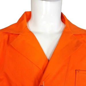 2020 Hotsale OEM Workwear Orange Canvas Fabric Canvas <strong>Work</strong> <strong>Overalls</strong> - Product Image 2