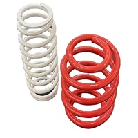 Pegas Suspensi Coil 55CrSiA untuk Mobil EV Coilover Shock Absorber Diameter Kawat Kustom Suku Cadang Grosir