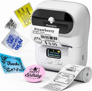 <span class=keywords><strong>Impresora</strong></span> de Etiquetas de Precios <span class=keywords><strong>Phomemo</strong></span> M110, Mini <span class=keywords><strong>Impresora</strong></span> Portátil Inalámbrica para Etiquetas Adhesivas, <span class=keywords><strong>Impresora</strong></span> de Códigos de Barras - Product Image 3