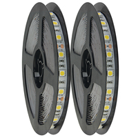 Tiras LED Flexibles COB SMD 2835 5050 IP65 IP67 Resistentes al Agua, 6W 9W 14W CCT Blanco Cálido RGB RGBW, DC 5V 12V 24V