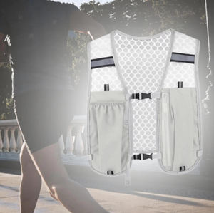 سترة خفيفة الوزن قابلة للتنفس مقاومة للماء من النايلون للترطيب، أزياء رياضية للرجال والنساء للجري والركض والمشي لمسافات طويلة وركوب الدراجات والأنشطة الخارجية - Product Image 5