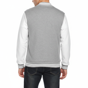 Vestes universitaires formelles en toile enduite, broderie personnalisée en gros, haute qualité, imperméables, coupe-vent, unisexe - Product Image 1