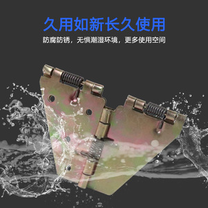 Thickened Butterfly Hinge 2mm Iron Furniture Hinge For <b>Table</b> <b>Folding</b> Conversion Durable Surface Mount Modern Design - Product Image 3