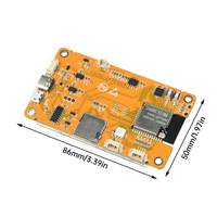 Carte de développement ESP32 avec écran tactile de 2,8 pouces, ESP32-2432S028, WiFi BLE, Type-C, avec boîtier en acrylique, port d'antenne externe