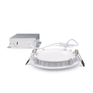 ไฟแผง LED ทรงกลมทันสมัย 12W 4100K แสงสีขาวนวล ตัวเรือนพลาสติก ติดตั้งง่ายสำหรับอพาร์ทเมนต์ IP20 อายุการใช้งาน 50000 ชั่วโมง - Product Image 3
