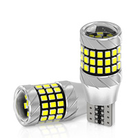Ampoule LED YOBIS T15 W16W 2016 57SMD Canbus DC12-18V 435LM, feu de recul, feu stop, feu arrière, 921 912, feu de signalisation de recul automatique