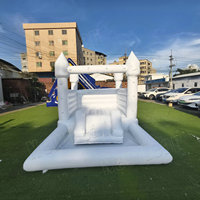 Maison gonflable suspendue avec toboggan pour enfants, jouet d'extérieur, château gonflable, offre spéciale,