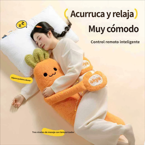 Coussin <span class=keywords><strong>de</strong></span> sommeil apaisant CARROT King, coussin en peluche pour envelopper les jambes, avec vibration et chauffage pour les filles, les femmes enceintes - Product Image 2