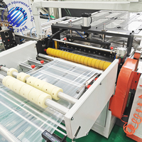 Machine à coudre ultrasonique à insertion automatique complète personnalisée pour ourlets longitudinaux, découpe et scellage numérique pour tissus tissés en PP