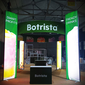 Triển lãm thương mại gian hàng hiển thị với Backdrop tường và quảng cáo hộp đèn cho triển lãm hiển thị - Product Image 6