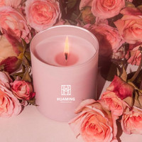 Großhandel Luxus Retro Multi-Farben Glitter Boro silikat Glas Gläser Aroma Kerze Soja Wachs Mitternacht Jasmin Duft kerze
