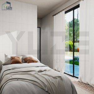Casa Prefabricadas De Lujo深灰色现代豪华改装集装箱房，带卧室浴室和厨房 - Product Image 5
