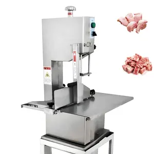 Cortadora de carne resistente multifuncional Máquina de sierra de hueso Máquina Cortadora automática de carne de cabra